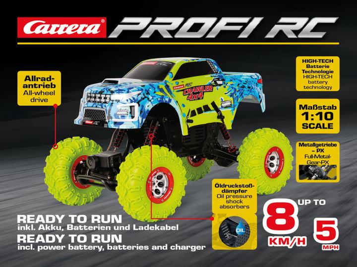 Produktbild Carrera 370102012 - 2,4GHz Crawler -PX- Profi RC