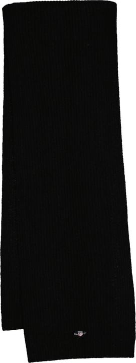 Produktbild GANT Schal aus Rippstrick - Schwarz