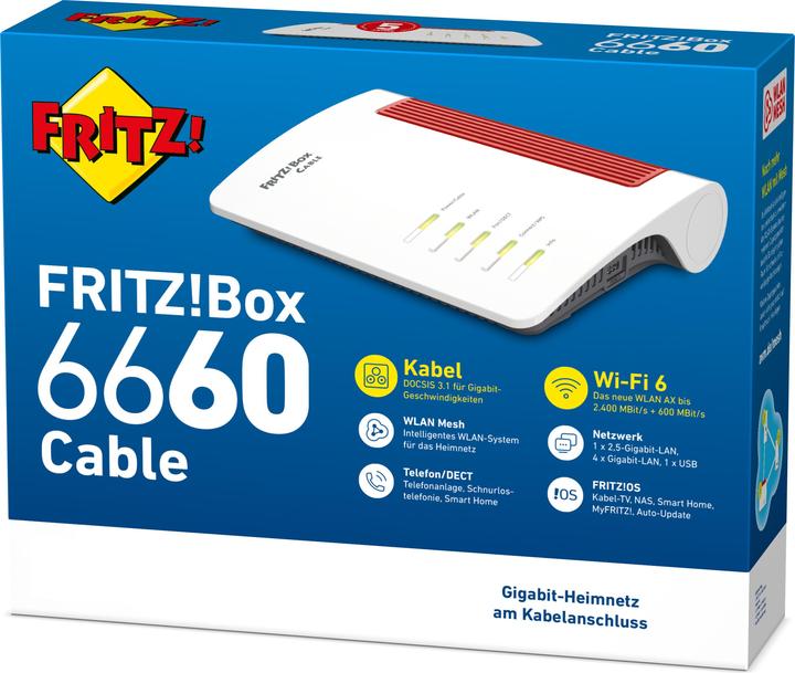 Produktbild AVM FRITZ!Box 6660 Cable