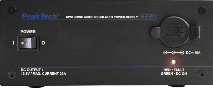 Actual product image Peaktech 6230 Switching power supply for radio equipment, 10