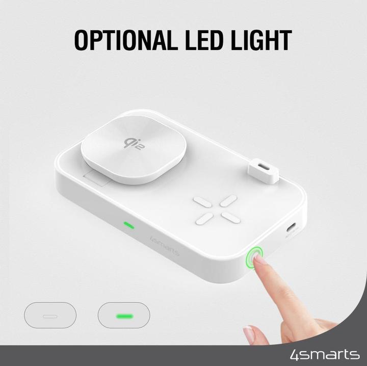 Produktbild 4smarts Qi2 Ladestation Trident (25 W)