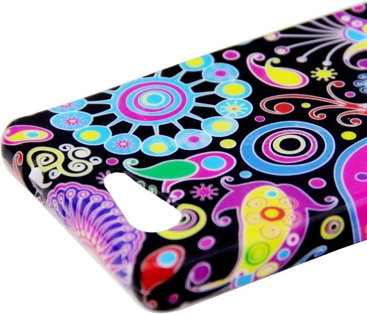 Actual product image König Design Protective Case Mobile Case TPU for Mobile Sony Xperia Z3 Compact Colourful Pattern Abstract (Sony Xperia Z3 Compact)