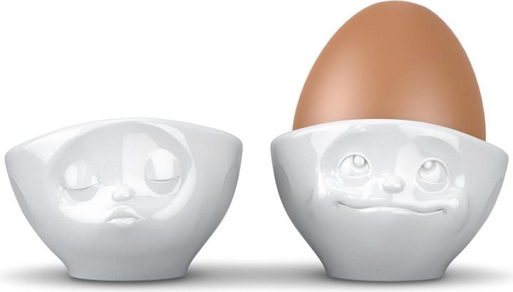 Produktbild 58 Products 4er-Set Eierbecher Küssend & Verträumt & lecker & Och Bitte (4x)