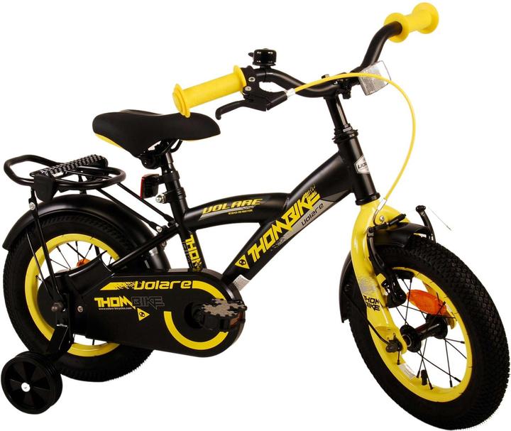 Produktbild Volare Thombike Kinderfahrrad - Jungen - 12 Zoll - Schwarz Gelb (12")
