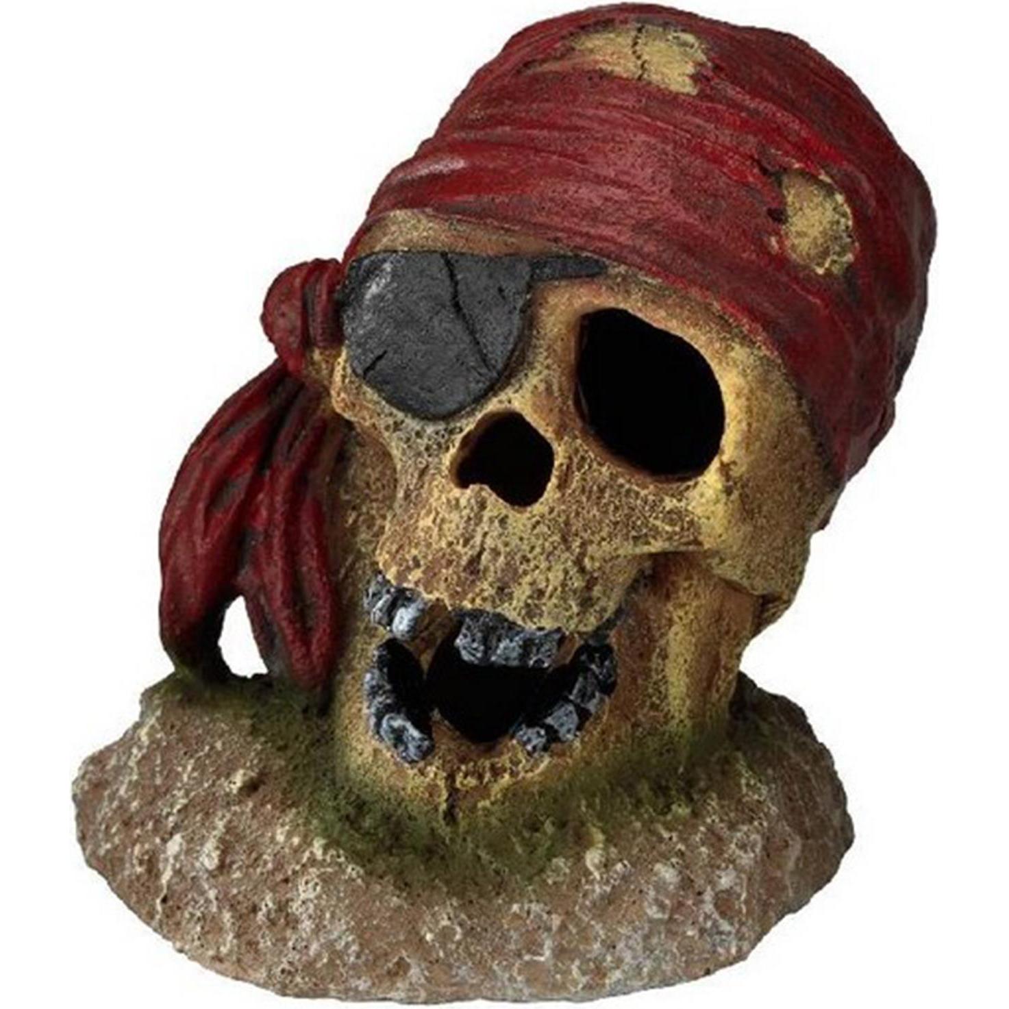 Thumbnail - Europet Piratenschädel Eye-Patch (Dekoration, sonstige Gegenstände), Aquarium Dekoration