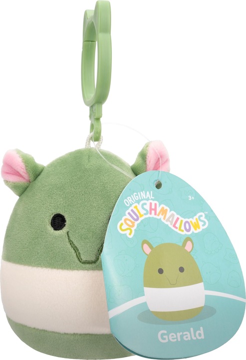Squishmallows 9 cm P20 Clip On - Gerald Tapir