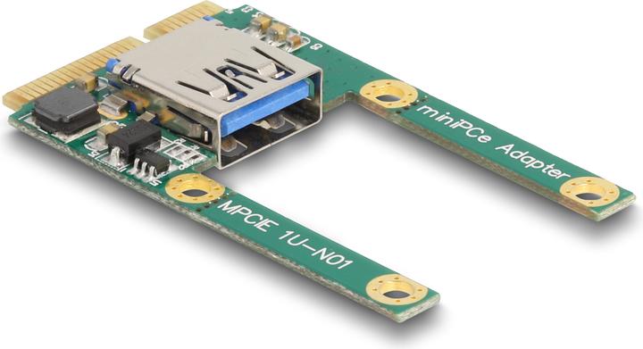 Produktbild Delock Mini PCIe I/O 1 x USB 2.0 Typ-A Buchse full size / ha