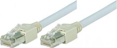 Actual product image Tecline Patch Cord F/UTP, Cat 5e, grey, 25,0 m (UTP, CAT5e, 25 m)