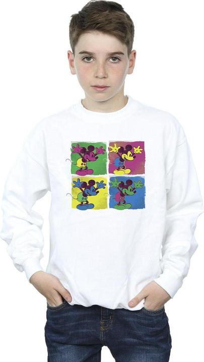 Actual product image Disney Boys Mickey Mouse Pop Art Sweatshirt (116)
