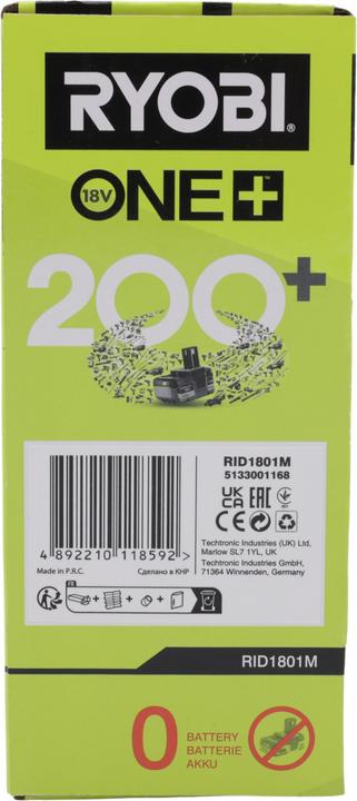 Image du produit Ryobi RID1801M (Clé à chocs)