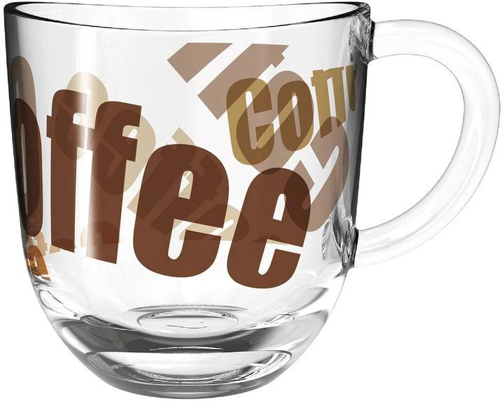 Immagine prodotto Leonardo Tazza da caffè Napoli con testo 280 ml, Trasparente (280 ml, 6 x)