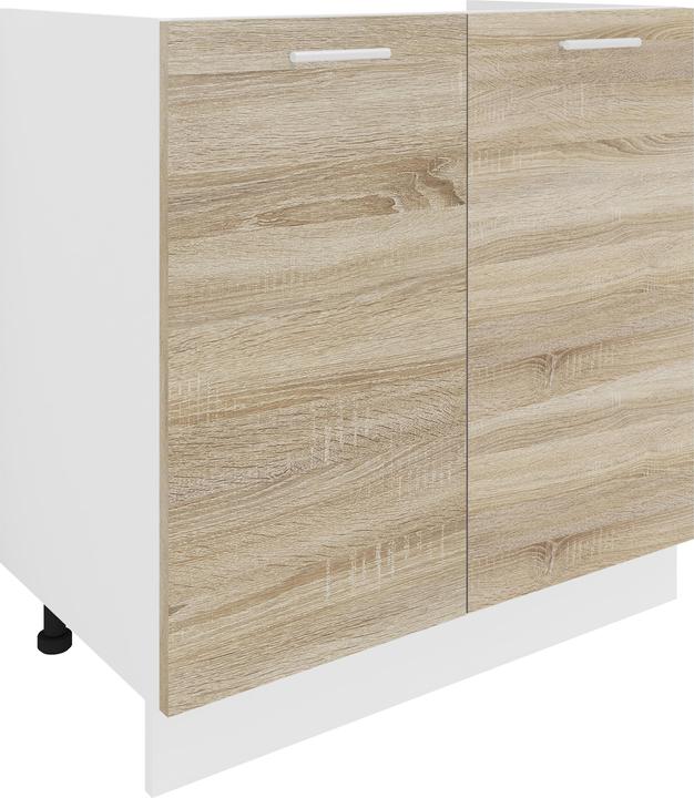 Produktbild VCM Spülunterschrank Breite 80 cm Spülenschrank Unterschrank Spüle Küche Esilo (80 x 46 x 82 cm)