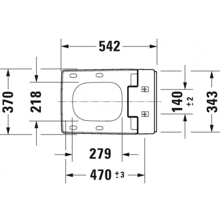Thumbnail - Duravit, WC Deckel, 611600002304300 SensoWash Slim Dusch WC-Sitz für Viu