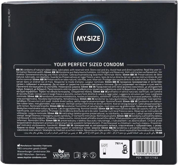 Produktbild My.Size Nr. 53 (36 Stk.)