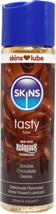 Produktbild Skins Tasty» Double Chocolate Desire 130ml Gleitgel mit natürlichen Aromen (130 ml)