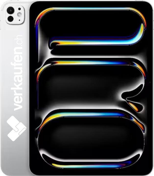 verkaufen.ch iPad Pro 13.0 WiFi 2024 (M4) (WLAN uniquement, 13", 256 Go, Silver, A / Comme neuf)