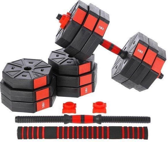 Actual product image HMS SGC30 30kg composite barbell barbell