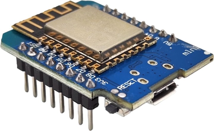 Produktbild Purecrea WeMos D1 mini ESP8266 mit Stiftleisten