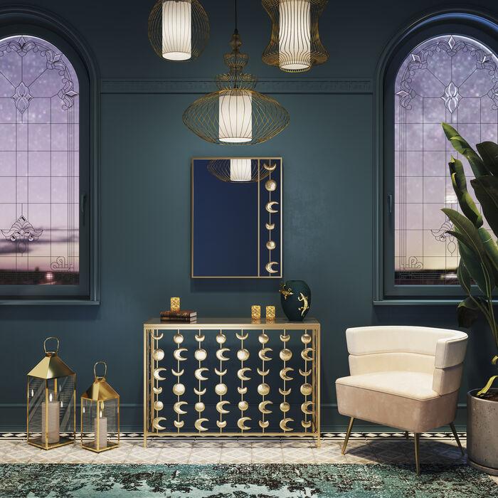 Immagine prodotto Kare Design Lanterna Giardino Oro (4/set)