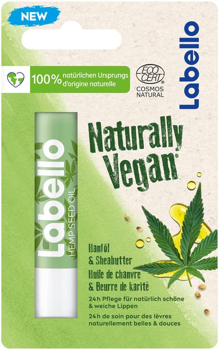 Produktbild LABELLO Naturally Vegan Hanföl (Lippenbalsam, 5.20 ml)