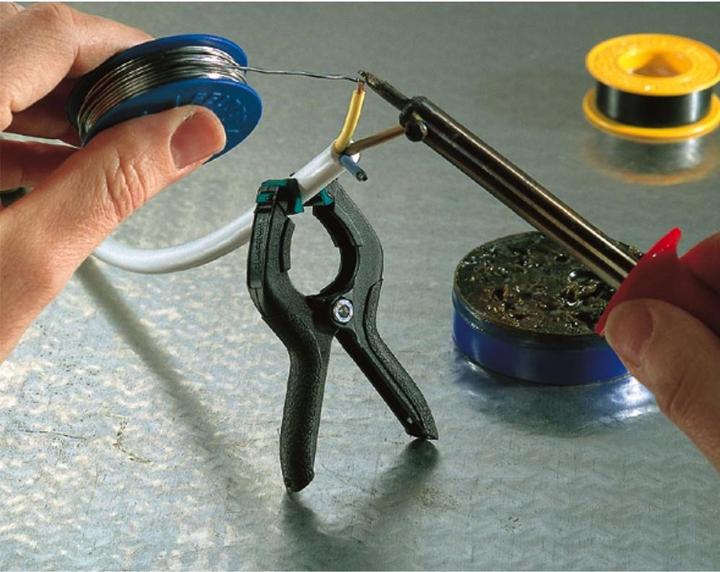 Produktbild wolfcraft 1 microfix - Federzwingen-Set 4-tlg.30mm (30 mm)