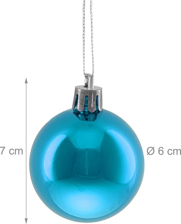 Immagine prodotto Relaxdays Weihnachtskugeln im 50er Set (50 -parte)
