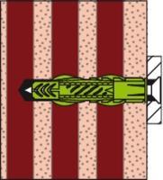 Produktbild Fischer Universald. UX Green 6x35 R WH K (4) (4 Stk.)