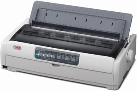 Produktbild OKI Microline ML5721eco monochrom 9Nadeldrucker A3 700cps (Nadel, Schwarz-Weiss)