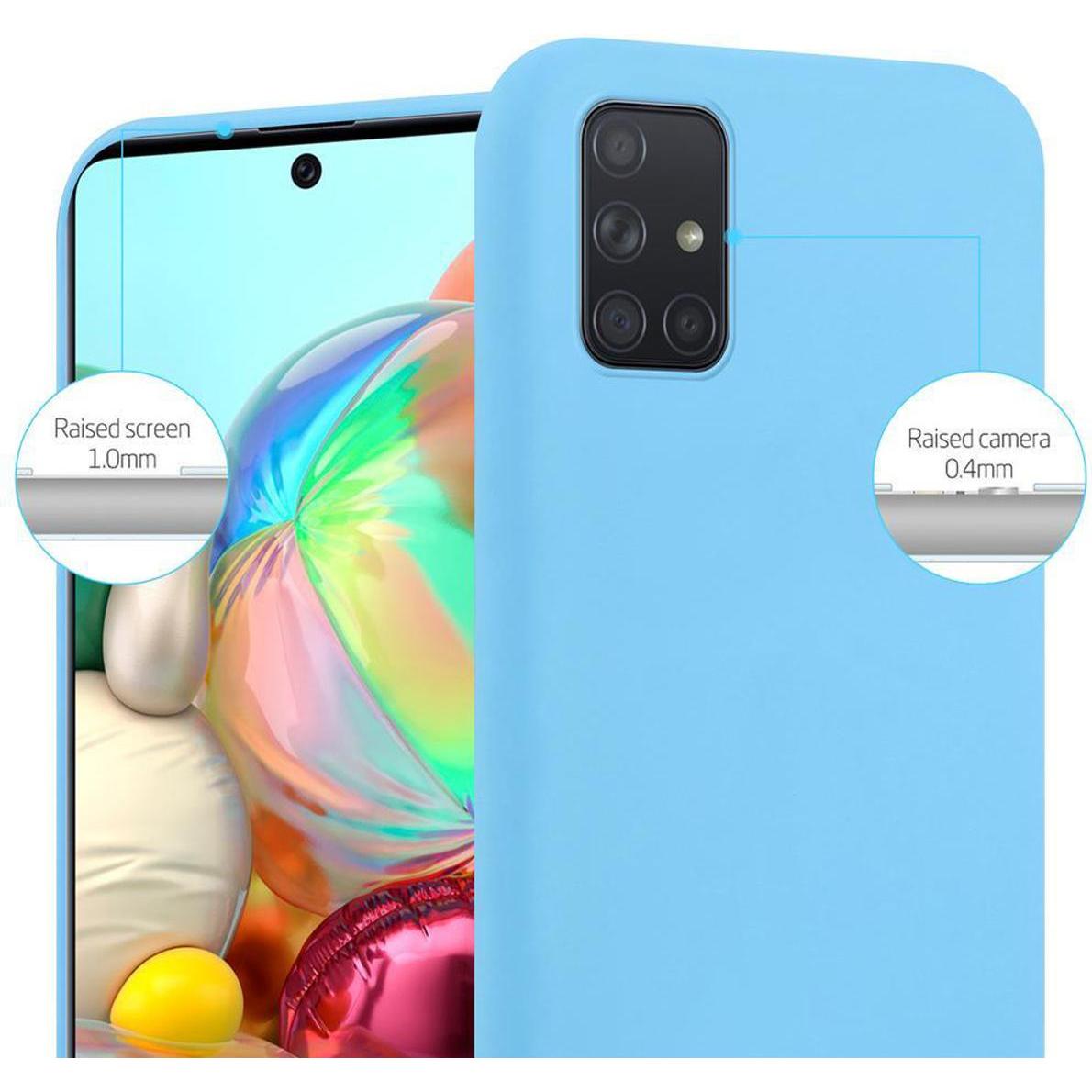 Thumbnail - Cadorabo TPU Candy Cover (Samsung Galaxy A71), Smartphone Hülle, Blau