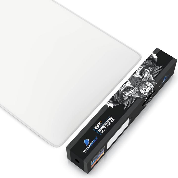 Image du produit Titanwolf Tapis de souris de jeu, XXL, tissu lisse, Speed Mousepad surface 900 x 400mm (XXL)