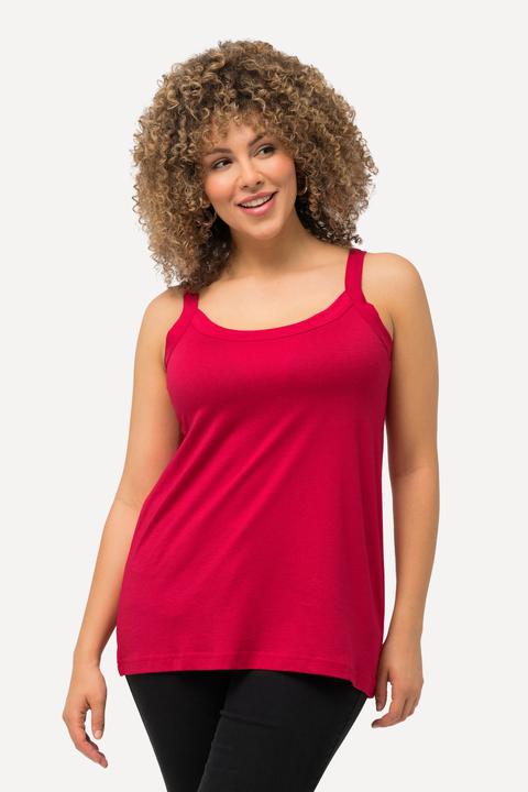 Image du produit Ulla Popken Débardeur à fines bretelles et décolleté rond, en modal mélangé (50, 52)