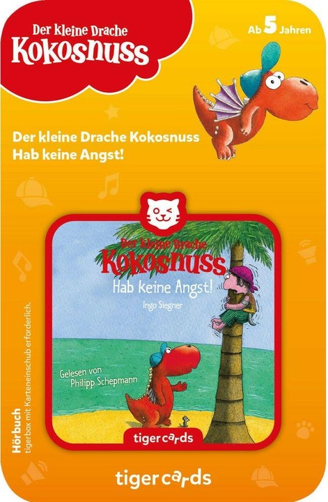 Produktbild Tigermedia Tigercard Der kleine Drache Kokosnuss Hab keine Angst (Deutsch)