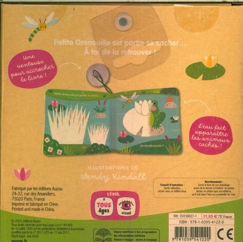 Actual product image Auzou France Cache-cache au bord de l'eau (French, Wendy Kendall, 2024)