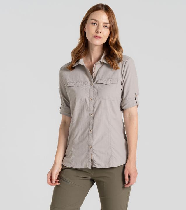 Produktbild Craghoppers Women's Nosilife Adventure Langarm Bluse III (14, L)