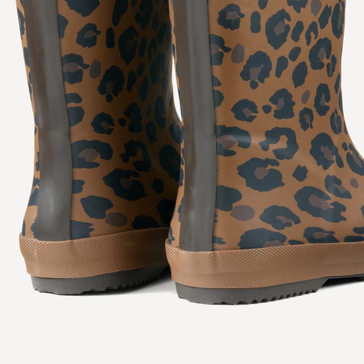 Image du produit La Redoute Collections Gefütterte Regenstiefel mit Leopardenmuster (36)