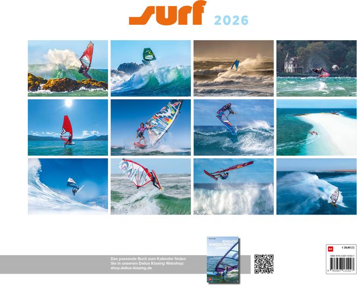 Produktbild Surf 2026 (Deutsch)