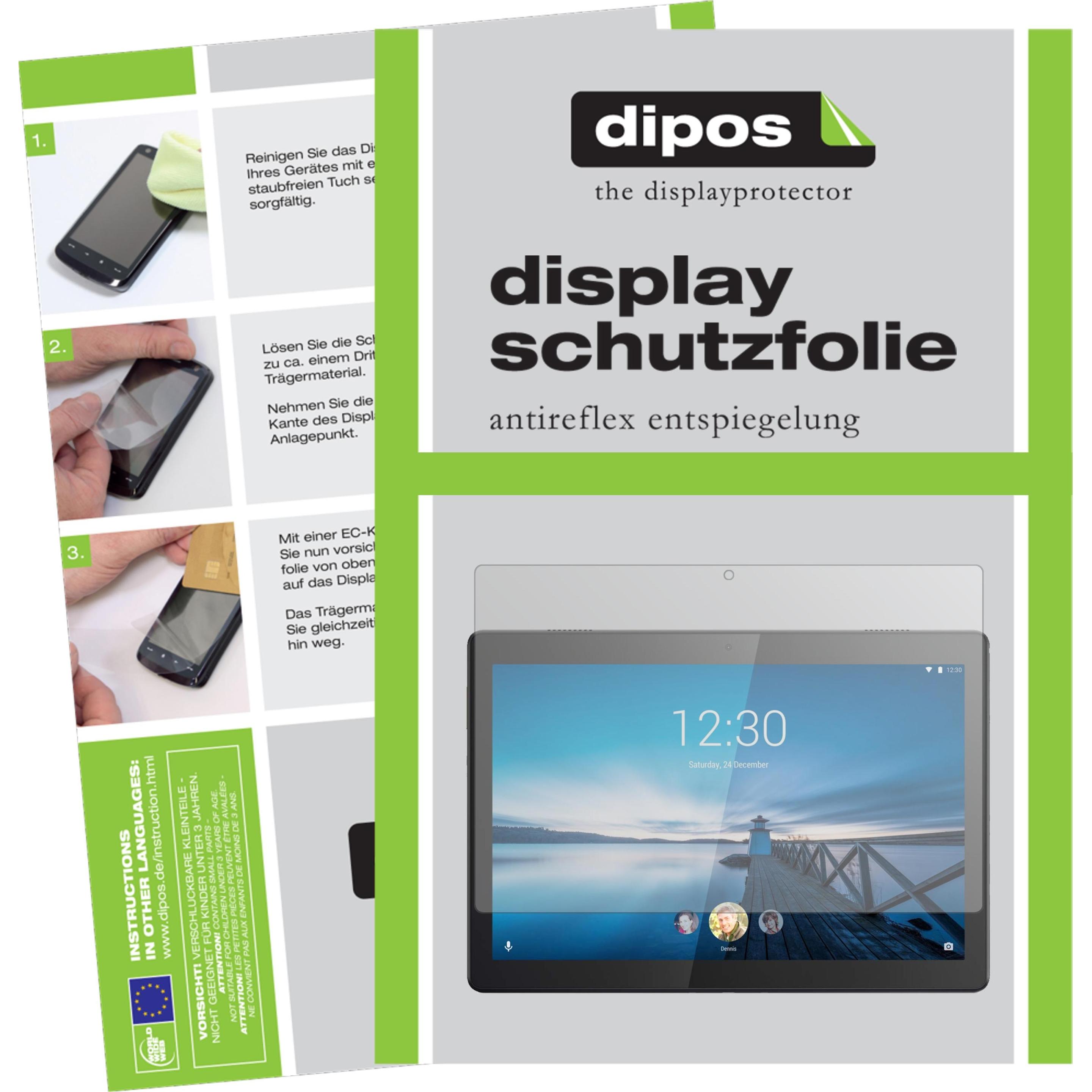 Dipos Displayschutzfolie Antireflex (1 Stück, Lenovo Tab M10 HD), Tablet Schutzfolie