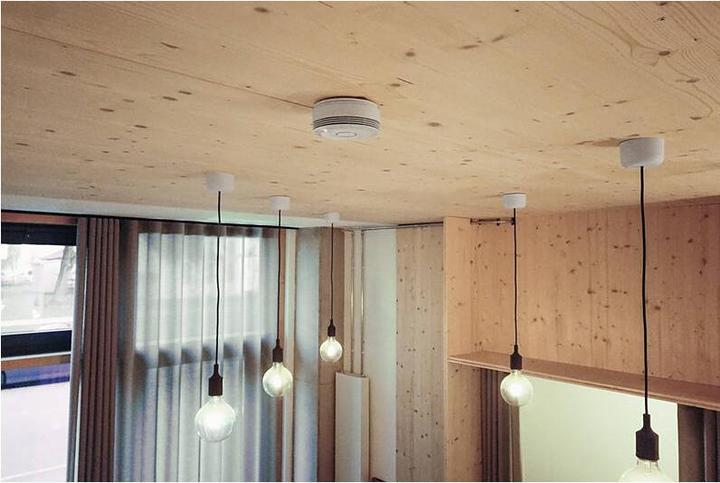 Actual product image Abus Secoris wireless smoke alarms