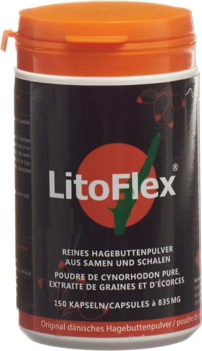 Produktbild LitoFlex HagebuttenpulverKapseln (150 Stück, Kapseln, 182 g)