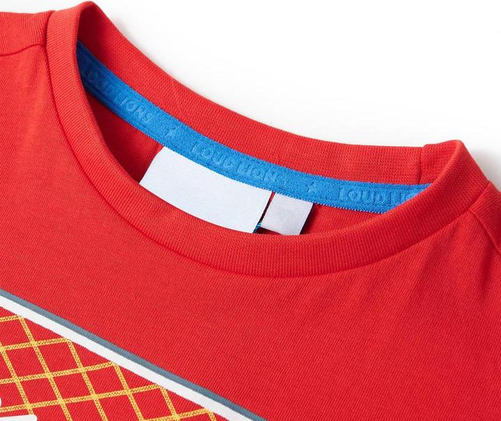 Immagine prodotto vidaXL Maglietta da bambino rosso 92,Materiale: 100 % cotone,Colore (92)