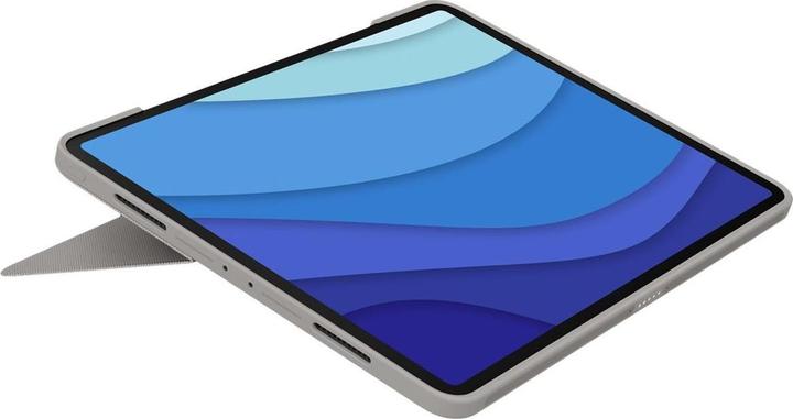 Actual product image Logitech Combo Touch for iPad Pro 12.9-inch (5th generation) - SAND - FRA - CENTRAL