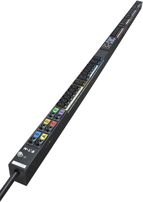 Eaton Rack PDU Metered G3 0U 32A 400V (30)C13 & (12)C19 Cord Length (3 meter) IEC309