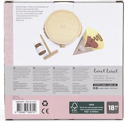 Actual product image Label Label Crêpes-Maschine – Pink