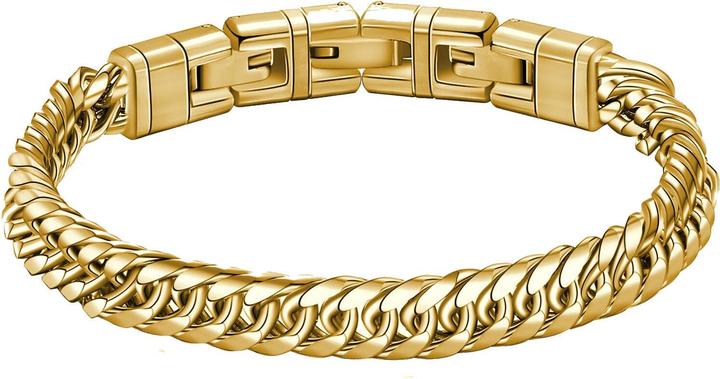 Produktbild Brosway Naxos BNX12 timeless menÂ's gold-plated chain bracelet