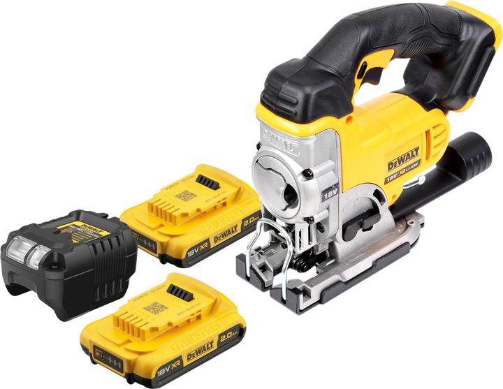 Immagine prodotto DeWalt DCS 331 D2 Akku Stichsäge 18 V + 2x Akku 2,0 Ah + Ladegerät