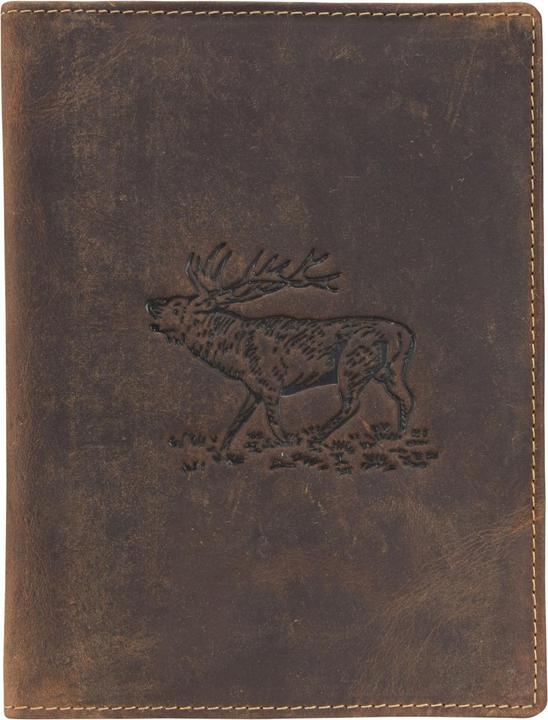 Produktbild Greenburry Vintage Hirsch Ausweisetui Leder 12 cm