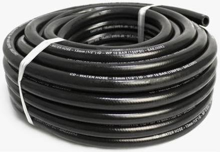 RS PRO Water hose,Black, 10mm ID
