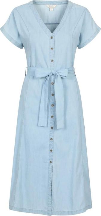 Produktbild Mountain Warehouse Tulum Kleid Stoffgürtel Denim (44)
