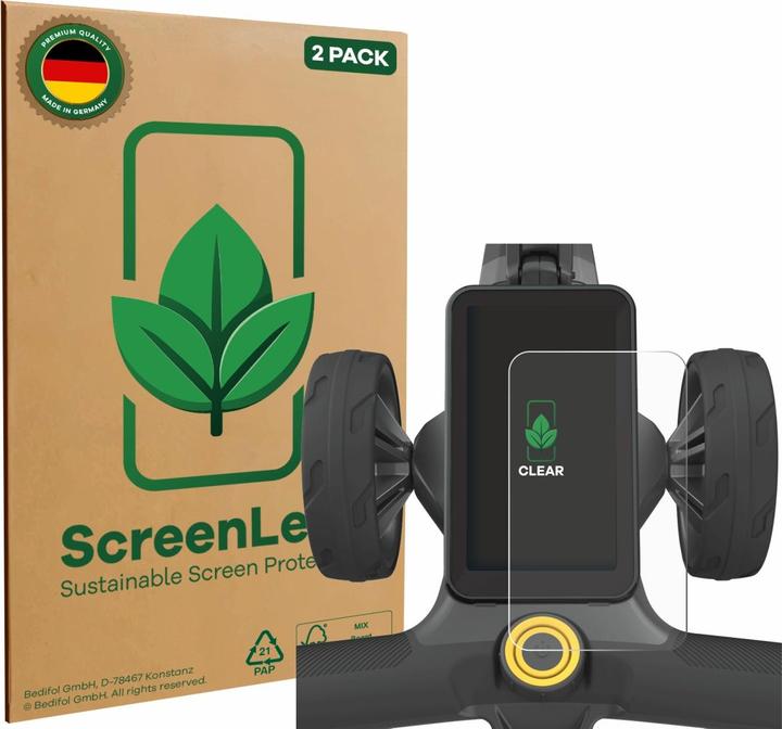 Actual product image ScreenLeaf Screen Protector sustainable Screen Protection, clear, anti-scratch