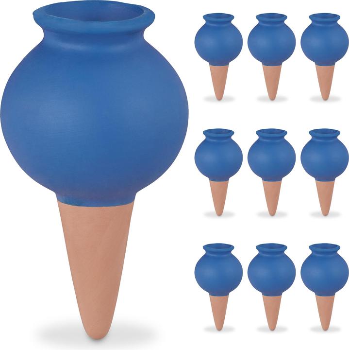 Relaxdays 10x cônes d'argile (Cône d'argile)